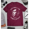 thumbnail image 3 of S4E Men's Martin Luther King Jr. Silence is Betrayal T-Shirt XXX-Large Maroon, 3 of 4