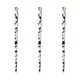thumbnail image 1 of Palillos para el cabello de acetato, horquilla de concha de tortuga, palillos, accesorios para el cabello, Pinsstyle4 con estampado de leopardo, 1 of 6