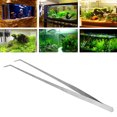 thumbnail image 4 of Fish  Planting Tool Stainless Steel Tweezers, Curved Tweezers, Stainless Steel Simple To Use Fish  for Aquarium, 4 of 8