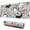Husky and Pioneer, variant on Long Mouse Pads for Desk,Husky and Pioneer Flower Desk Mats on Top Of Desks, Desk Mouse Pad Extra Large with 3mm Non-Slip Base and Stitched Edge for Gaming,Office,Work,Home 31.5"x11.8"
