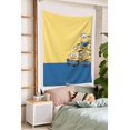 thumbnail image 3 of Tapiz de Minions, tapiz grande para colgar en la pared, para sala de estar, dormitorio, póster, fondo de decoración del hogar para niños, niñas y adultos, 228 x 152 cm, 3 of 8