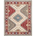 thumbnail image 2 of SAFAVIEH Antiquity Cennetig Geometric Area Rug, Red/Ivory, 8' x 10', 2 of 7