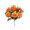 Orange, variant on ShaoXinWan 7 Head Marigold Faux Flower Branch,Classic Layered Chrysanthemum Artificial Flower,Multi Bloom Floral Stem for Living Room Table Vase Centerpiece Home Decor