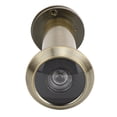 thumbnail image 2 of Anti Theft 220 Degree Viewing Angle Safety Door Viewer with Back Cover for Home Use(Bronze Color ), 2 of 5