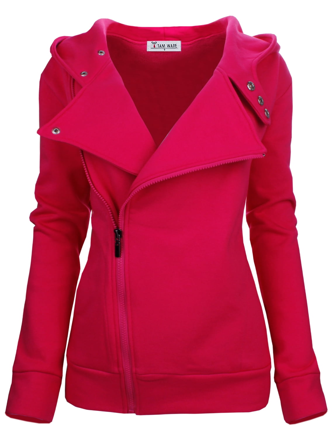 TAM WARE Women Slim fit Zipup Hoodie Jacket