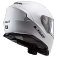 thumbnail image 4 of Casco integral para motocicleta LS2 Assault, blanco brillante, 2XL, 4 of 7