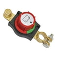 thumbnail image 1 of Kjfeif Negative Battery Quick Disconnect, 12V-48V HeavyDuty Top Post Terminal Switch 300A High Current On-Off Switch Power Cut Master Isolator for Car Vehicle RV Boat Marine Trailer, 1 of 7