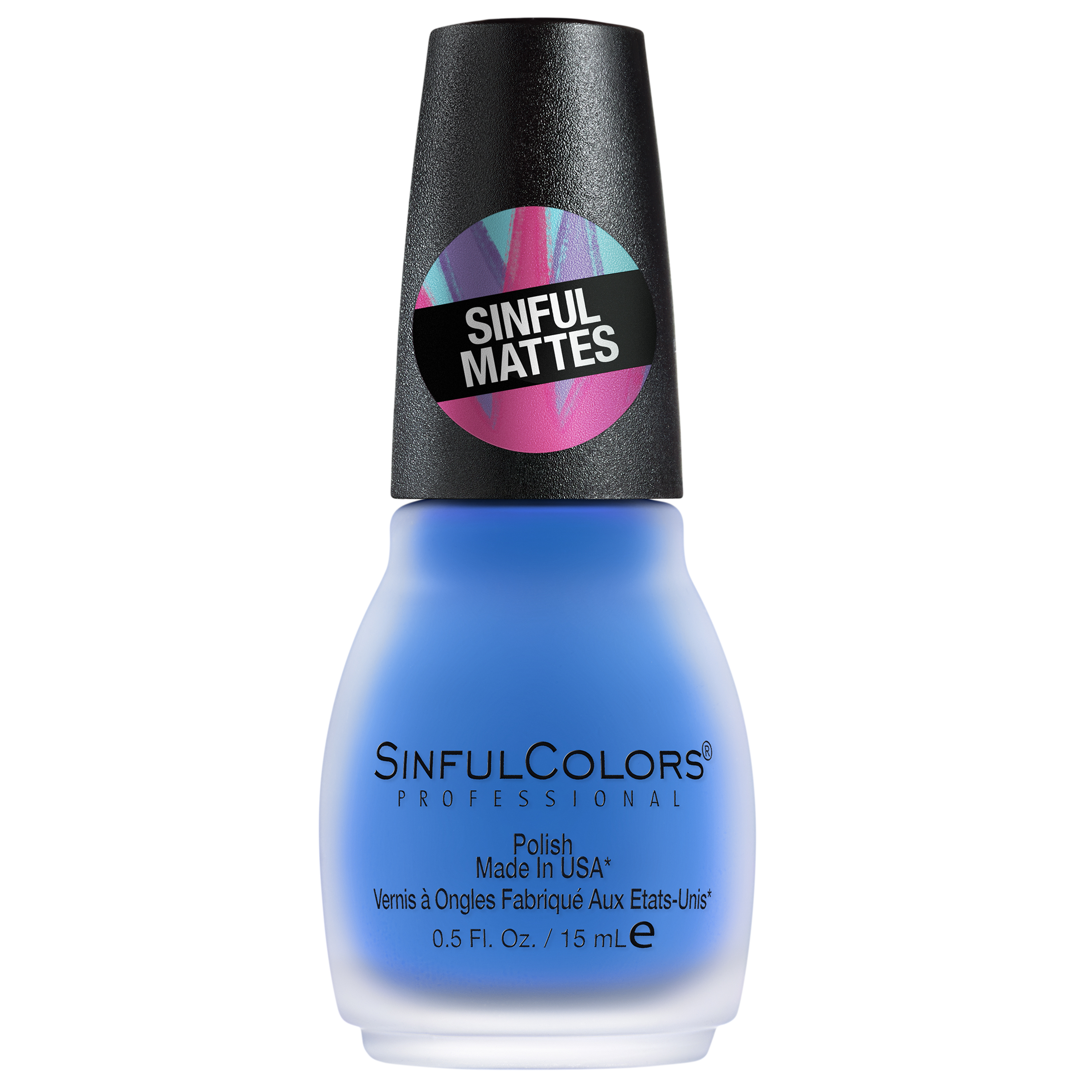 Sinful Colors Mattes Nail Polish Blue Me Away