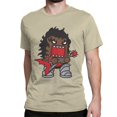 thumbnail image 1 of Camisetas divertidas de Heavy Metal Domo Kun para hombre y mujer, de algodón, cuello redondo, manga corta, talla grande, 1 of 7