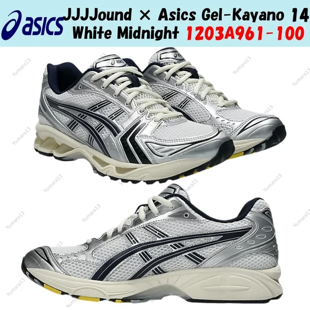 JJJJound × Asics Gel-Kayano 14 White Midnight 1203A961-100 Men's Size