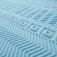 thumbnail image 6 of Mainstays 1.5” 7-Zone Reversible Memory Foam Mattress Topper, Queen, 6 of 9