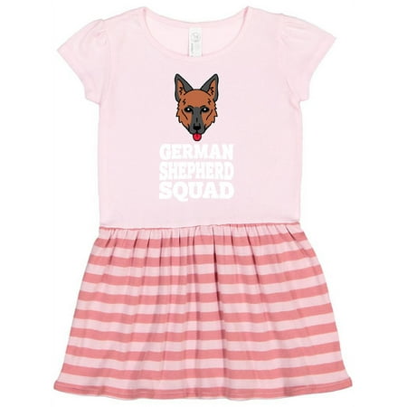 

Inktastic Dog German Shepherd Squad Gift Toddler Girl Dress