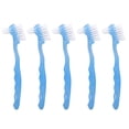 thumbnail image 2 of Cepillo para dentaduras postizas, juego de 5 cepillos para dentaduras postizas, cepillo de limpieza para dentaduras postizas, cepillo para limpieza de dentaduras postizas, verdadera excelencia, 2 of 9