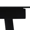 thumbnail image 3 of vidaXL 7 Piece Outdoor Dining Set PVC Rattan Black, 3 of 5
