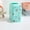 Green A, variant on PTSPLLMY Cute Mini Fridge Pen Holder With Sticker Kawaii Plastic Creative Desk Organizer For Pens Makeup Brush Home Office Storage Box