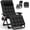 Black, variant on DKMOCO Zero Gravity Chair with Removable Cushion and Cup Holder,Folding Recliner Lounge Chair for Indoor and Outdoor,440 LBS Capacity (Black)