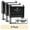 Black, variant on All Quality Plastic-Free Product Self-Inking Rubber Stamp (Black Ink) - Q-200