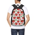 thumbnail image 6 of Daiia Hand Drawn Tomatoes Backpack for Men and Women -Durable Backpack Large Capacity, Water-Resistant Bag with Adjustable Straps and Laptop Compartment, 6 of 9