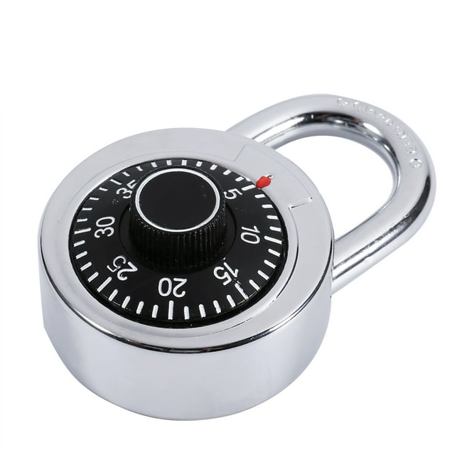 Combination , , With English Manual Silver + Black Exquisite Rounded Shape Zinc Alloy Housing Sheds For Luggage Tool Box