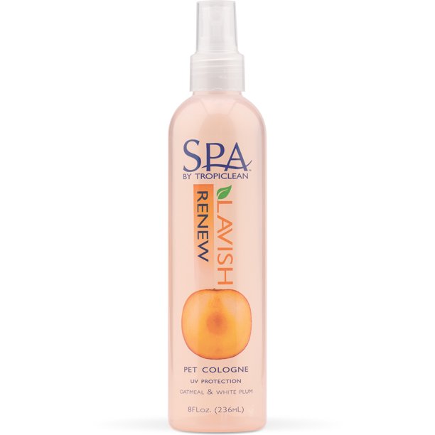 Spa by TropiClean Renew Dog Cologne with UV Protection and Oatmeal and