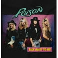 thumbnail image 2 of Poison Vintage 1980s Hair Metal Women's T Shirt Ladies Tee Brisco Brands 3X, 2 of 4