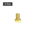 thumbnail image 3 of Unique Bargains Brass Hex Bolts, M12x20mm 2 Pack Fully Thread Grade 4.8 Machine Screws, 3 of 4