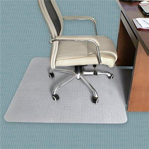 Direct Wicker PVC-2 1.6 mm Clear PVC Home & Office Chair Mat, 48 x 36 in.