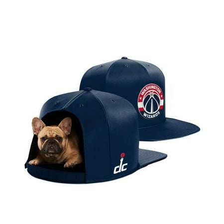 UPC: 0887786003308 | Navy Washington Wizards Medium Pet Nap Cap Dog Bed