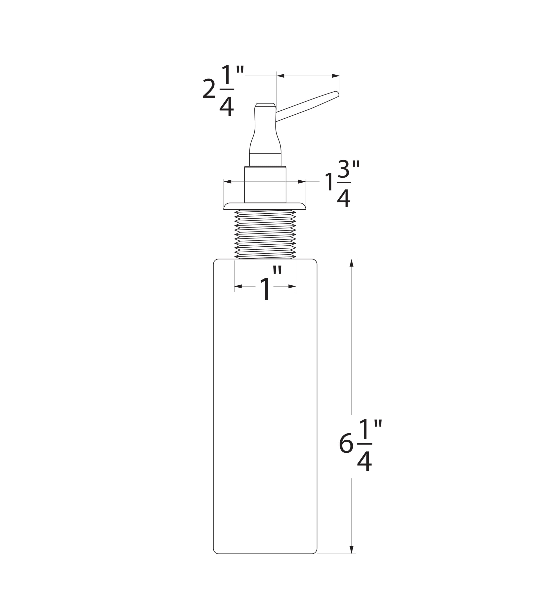 Huntington Brass P0145103 Contemporary Soap Dispenser, Antique Bronze