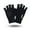 Black_502, variant on Fulijie Gloves Half Finger Gloves Solid Color High Elastic Breathable Women Men Summer Outdoor Cycling Gloves Sports Accessories