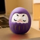 thumbnail image 5 of Figura de Daruma japonesa, artesanía, suministros para fiestas, regalo para estantería, mesa de oficina Púrpura, 5 of 8