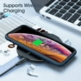 thumbnail image 6 of Liquid Silicone Case for iPhone X/XS (5.8''), [Scratch-Resistant, Anti-Fingerprint, Shockproof] Protective Slim Fit Phone Case, 4-Layer Cover with Microfiber Lining, Silky-Soft Touch, Navy Blue, 6 of 7