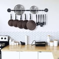 thumbnail image 4 of Vobzolite 12 Pack 6 Inch S Hook, Large Vinyl Coated S Hooks with Stopper Non Slip Heavy Duty, Steel Metal Black Rubber Coated Closet S Hooks for Hanging Jeans Plants Jewelry Pot Pan Cups Towels, 4 of 7