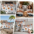 thumbnail image 4 of Outdoor Pillow Covers 20x12 Set of 2, Orange Blue Pumpkins Fall Waterproof Patio Throw Pillow Covers for Couch Sofa Chair, Weeping Botanical Thanksgiving Decorative Pillowcases for Throw Pillows, 4 of 9
