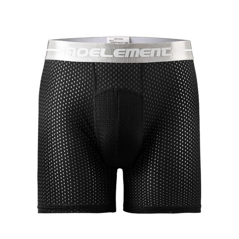 Long boxer hot sale briefs walmart