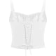 thumbnail image 3 of Blusa de encaje sin mangas informal de verano para mujer, blusa moldeadora, 3 of 5
