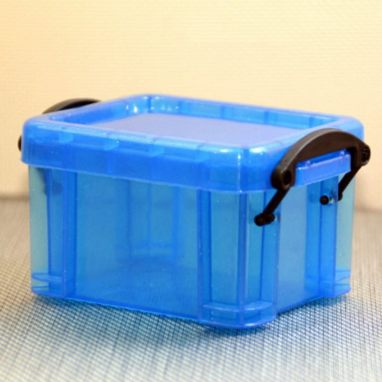 5 Plastic Blue Snail Lock Holder w/Velcro 3/8 Thin