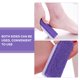 thumbnail image 3 of Healifty - 2 exfoliantes para pies, herramienta de pedicura, bloque de piedra pómez, removedor de callos, limpiador de durezas muertas (morado), 3 of 8