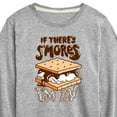 thumbnail image 3 of Instant Message - If There's S'mores, I'm In - Toddler & Youth Long Sleeve Graphic T-Shirt, 3 of 6