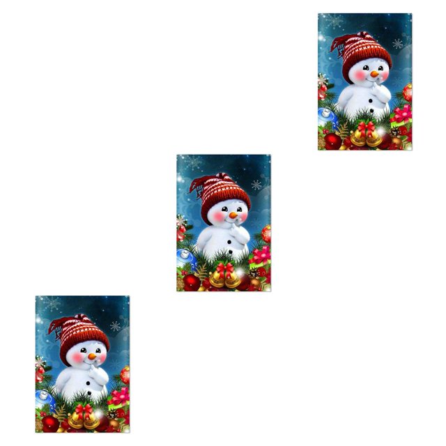 Matsuzay Christmas DIY Diamond Painting Rhinestone Wall Decor Bedroom Housewarming Holiday Supplies Ornaments Birthday Home Type5 NO5