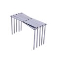thumbnail image 1 of Porte-couvercles en Pot Extensible Porte-Plaque Flexible Porte-Plateau Réglable en Acier Inoxydable, 1 of 8