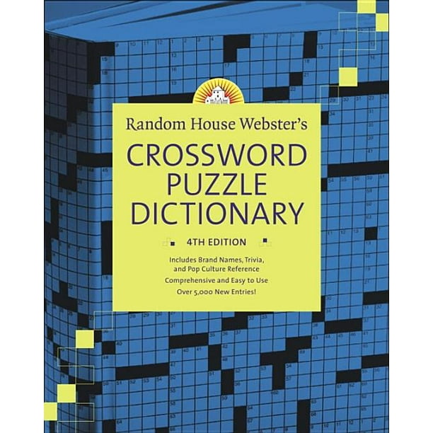 Random House ster's Crossword Puzzle Dictionary, 4th Edition