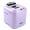 Purple, variant on Kitchen in the Box 2lb Bread Maker with Auto Fruit Nut Dispenser, 12-in-1 Gluten-Free Bread Machine, 13H Delay Timer, Nonstick Pan, Keep Warm, White