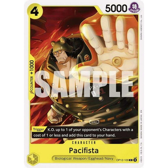 One Piece Legacy of the Master Common Pacifista OP12-109