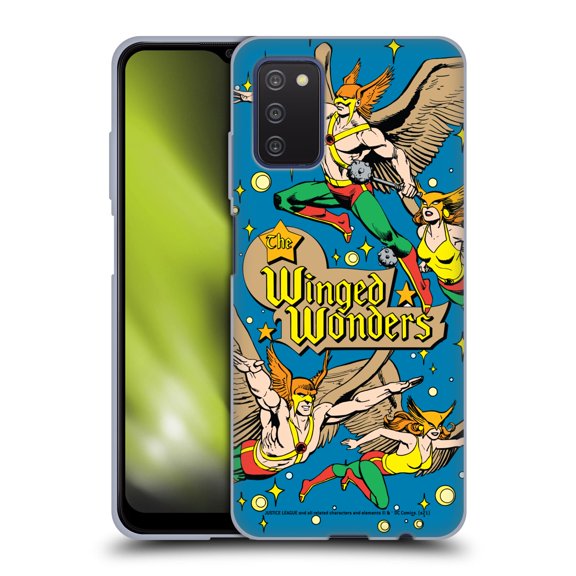 Head Case Designs Officially Licensed Justice League DC Comics Hawkman Comic Art The Winged Wonders Soft Gel Case Compatible with Samsung Galaxy A03s (2021)