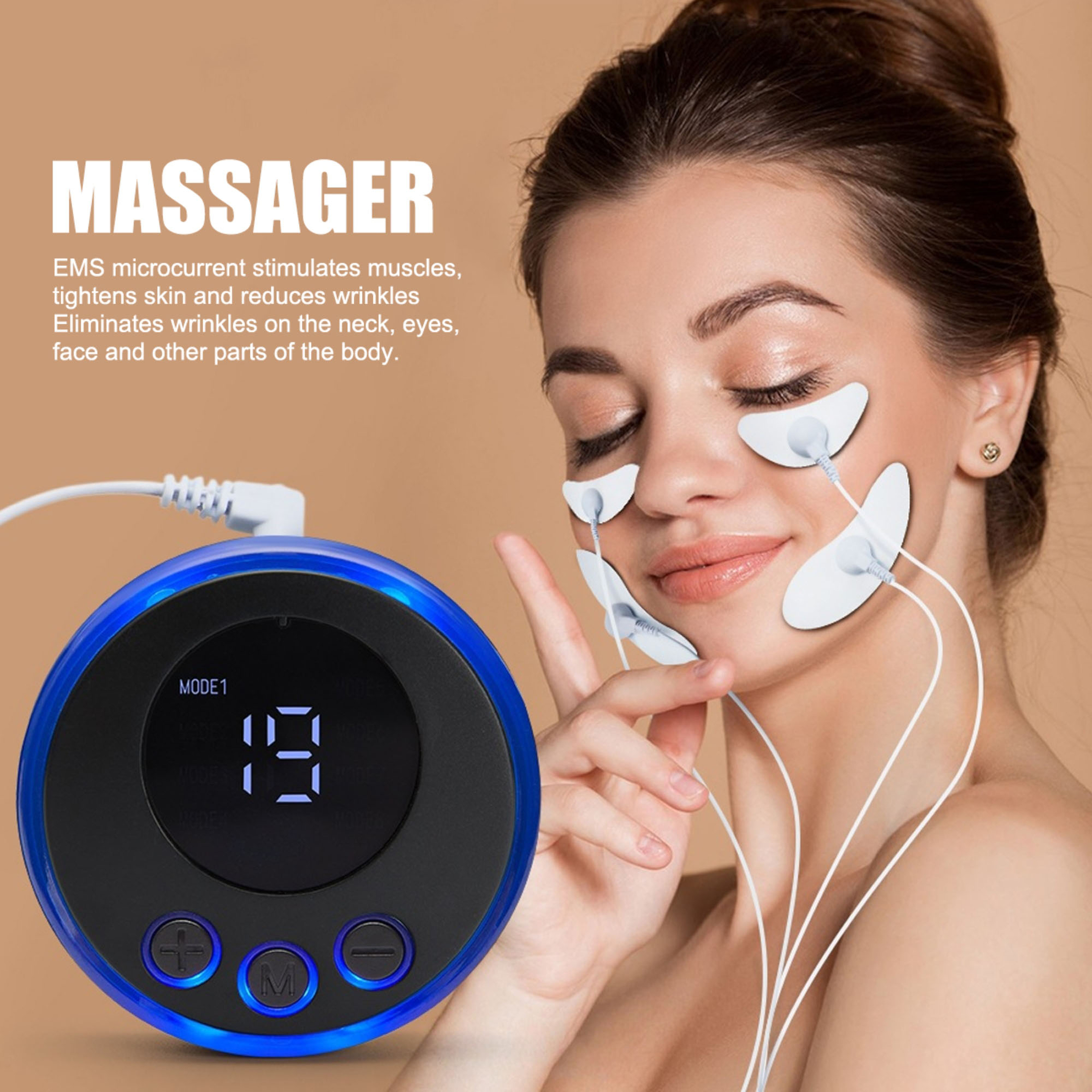 3 in 1 Body Slimming Device: Sculpting Machine, Belly/Back/Face