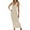 Beige, variant on Womens Cover Ups Women's Solid Color Bohemian Floral Print Loose Casual Resort Wear Beach Cover Up Swimsuit Cover Up Beige L