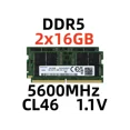 thumbnail image 1 of RAM DDR5 32 GB 2x16 GB 5600 MHz pour Ordinateurs Portables, 1 of 2