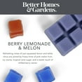 thumbnail image 4 of Berry Lemonade & Melon Scented Wax Melts, Better Homes & Gardens, 2.5 oz (1-Pack), 4 of 10