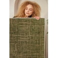 thumbnail image 3 of LaModaHome Area Rug Non-Slip - Green Vintage line Soft Machine Washable Bedroom Rugs Indoor Outdoor Bathroom Mat Kids Child Stain Resistant Living Room Kitchen Carpet 5.9 x 9.3 ft, 3 of 5